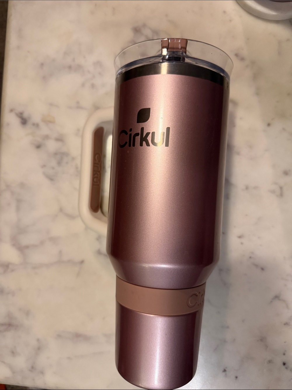 Cirkul Rose/Pink metallic Insulated Water Tumbler